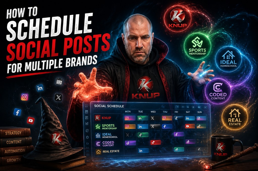 How to Schedule Social Posts for Multiple Brands