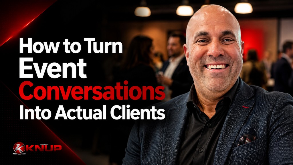 How to Turn Event Conversations Into Actual Clients feature image