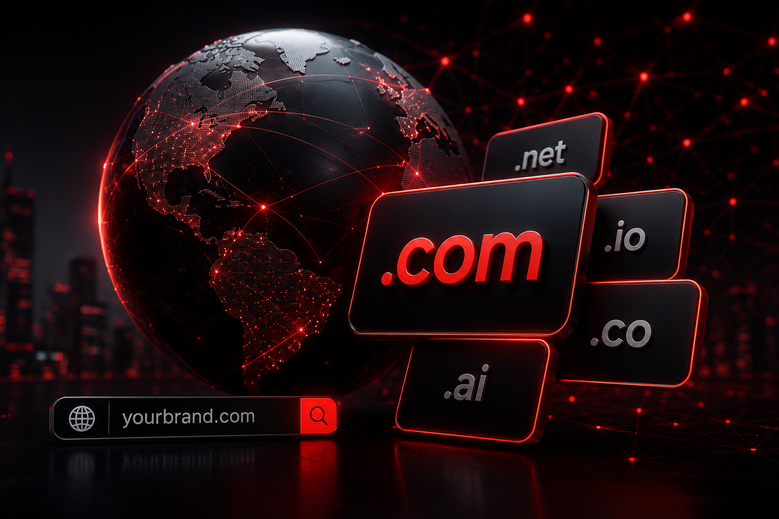 Premium domains and digital assets
