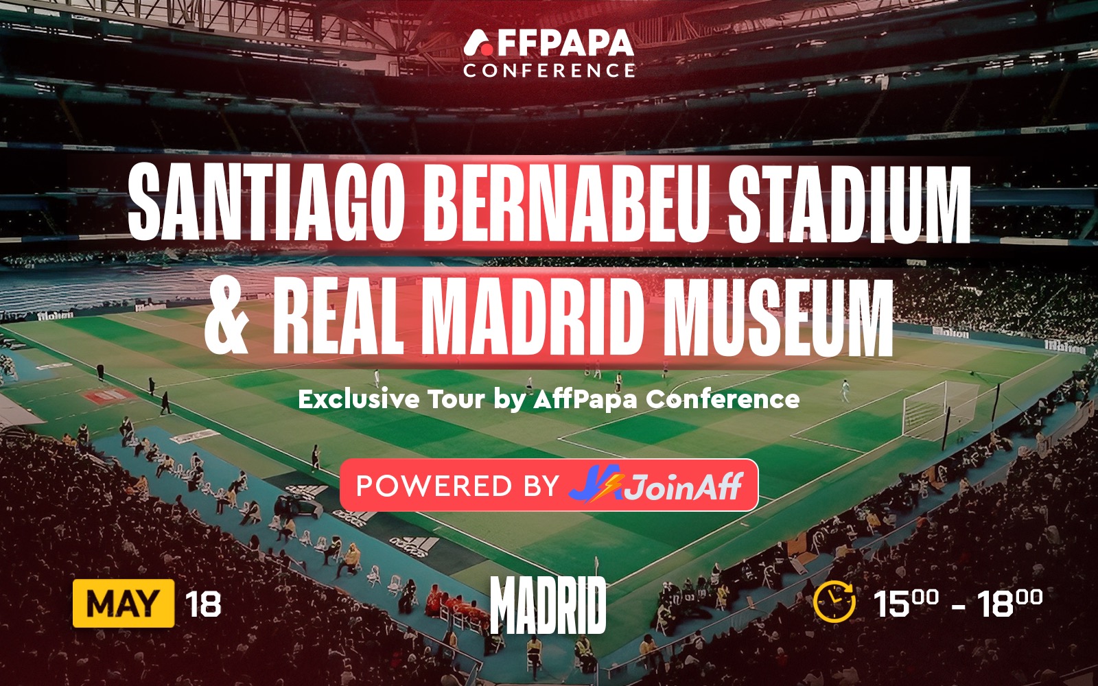 AffPapa Conference Madrid 2026 to host Bernabeu Stadium Tour