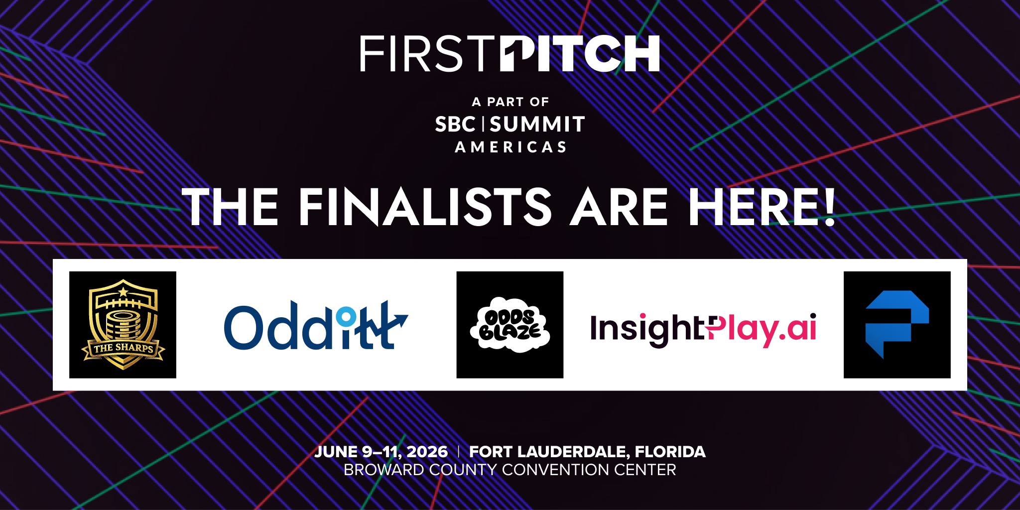 First Pitch finalists revealed for SBC Summit Americas start-up competition