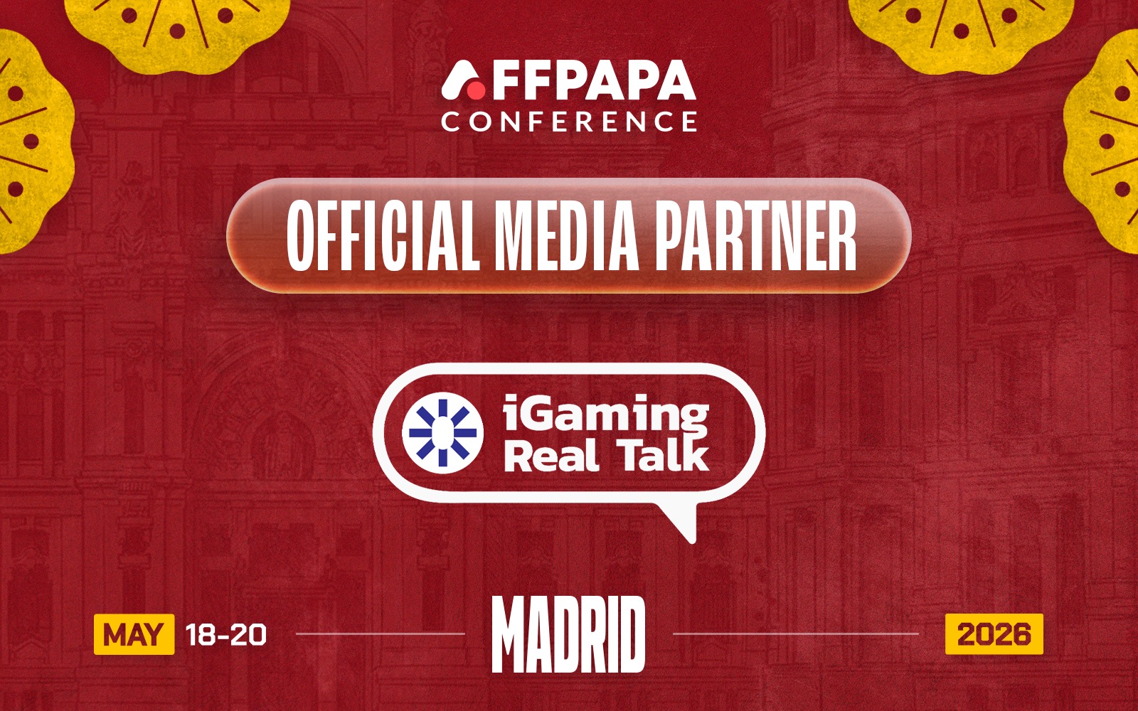 iGaming Real Talk as Official Media Partner at AffPapa Conference Madrid