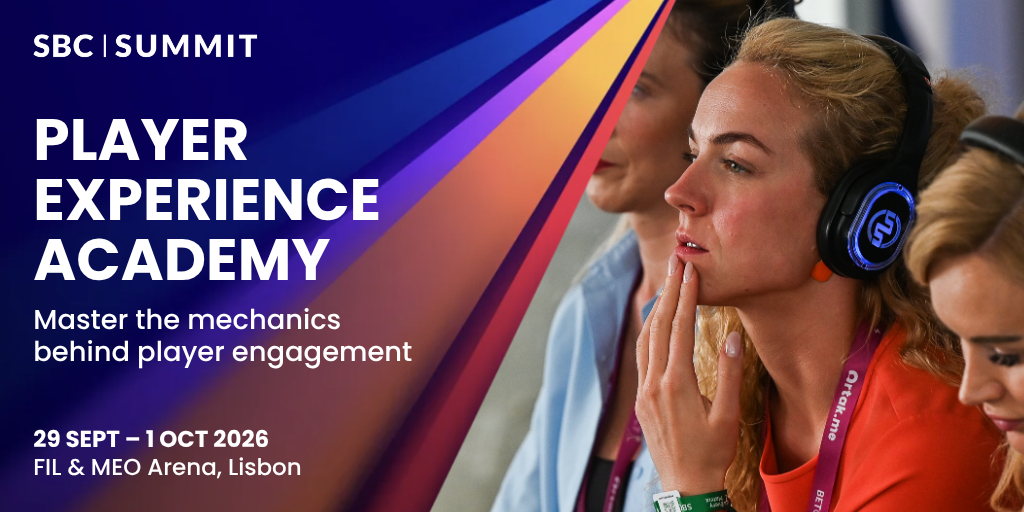 SBC Summit Player Experience Academy — 29 Sept to 1 Oct 2026, FIL & MEO Arena, Lisbon