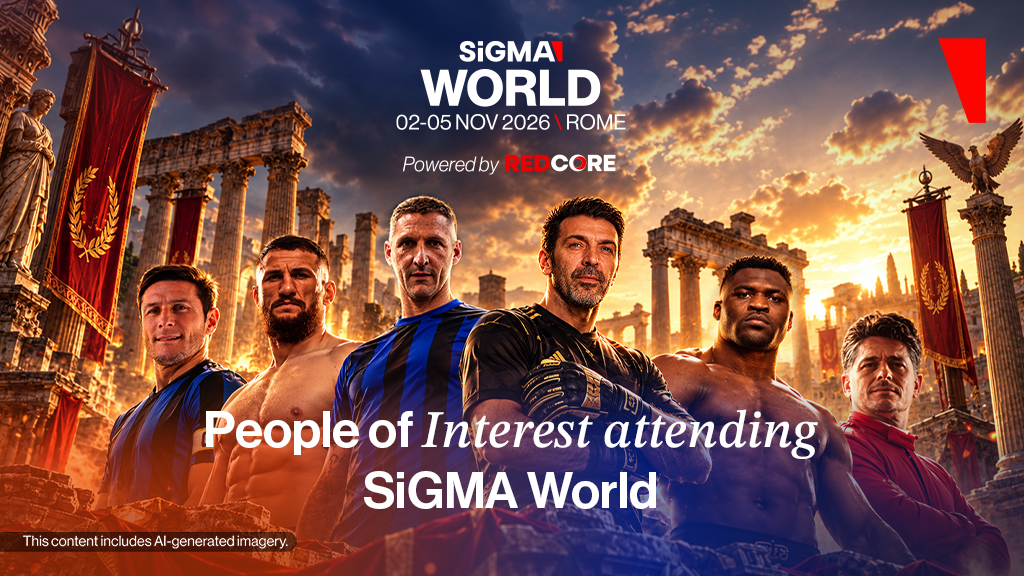SiGMA World, 02–05 November 2026, Rome: SiGMA World brings star power to Rome