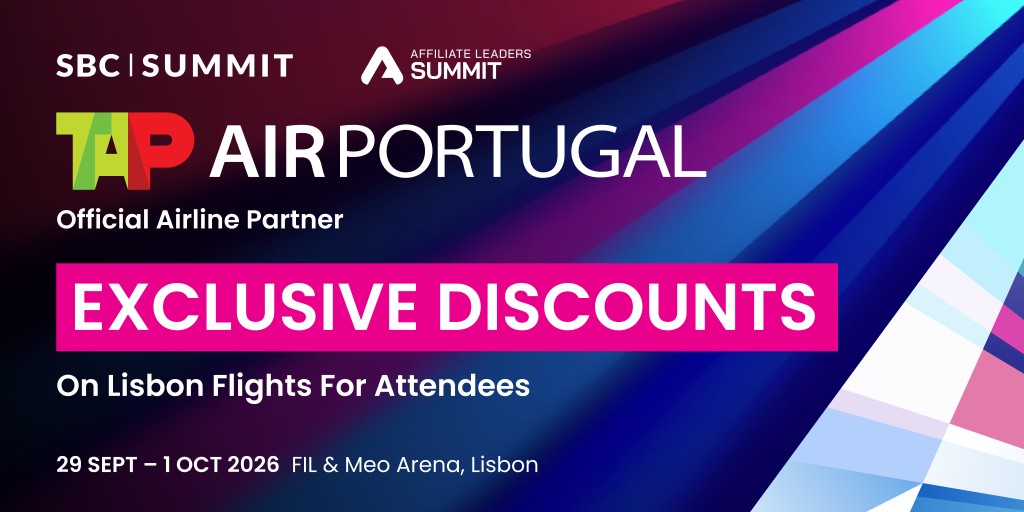 TAP Air Portugal Named Official Airline Partner of SBC Summit and Affiliate Leaders Summit