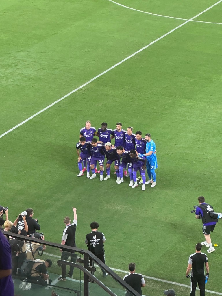 Orlando City starting XI team photo