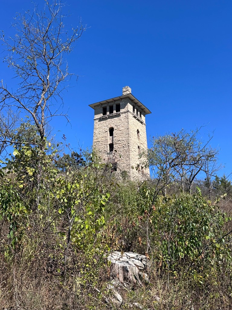 Stone water tower at Ha Ha Tonka State Park