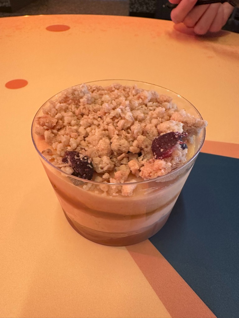 Pumpkin Cheesecake Mousse Trifle close-up from Festival Favorites
