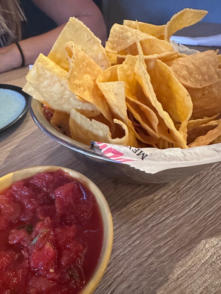 Chips and salsa at Don Julio